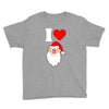 i love santa noel Youth Tee