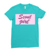 girl scout Ladies Fitted T-Shirt