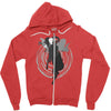 seriously strange chimera Zipper Hoodie