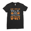 can i just go Ladies Fitted T-Shirt