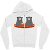 you don't win friends with salad Zipper Hoodie