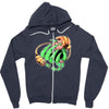 poison heart Zipper Hoodie