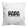 papa Throw Pillow