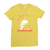 moby fail Ladies Fitted T-Shirt