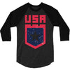 land of the free 3/4 Sleeve Shirt