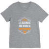 Legends are born in November V-Neck Tee