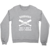 diamonds are a girls best friend girls softball shirt funny women spor Crewneck Sweatshirt