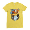 avatar of the air nomads Ladies Fitted T-Shirt