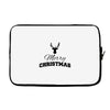 buck merry christmas Laptop sleeve