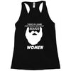 people without beard Racerback Tank