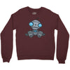 sad robot Crewneck Sweatshirt