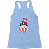 4th of July Peeking Baby Inside Egg Racerback Tank