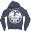 sasquatch research team Zipper Hoodie