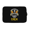 personalisierte darts spieler Laptop sleeve