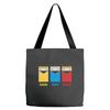 red shirt Tote Bags