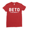 Beto For Senate With Stars Ladies Fitted T-Shirt