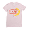 Alhamdullillah It's My First Ramadan Ladies Fitted T-Shirt
