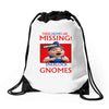Sherlock Gnomes Drawstring Bags