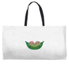 Two Peas In a Pod Twin Chocolate Babies Weekender Totes