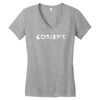coexist Women's V-Neck T-Shirt