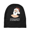 santa is coming Baby Beanies