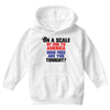on a scale of one to america how free are you tonight Youth Hoodie