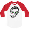 punk zombie baseball 3/4 Sleeve Shirt