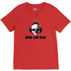 drum and bass V-Neck Tee