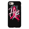 breast cancer awareness hope ribbon heart iPhone 8