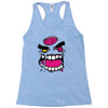 angry zombie Racerback Tank