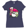 po gir mon Ladies Fitted T-Shirt