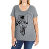 astronaut Ladies Curvy T-Shirt