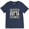 straight outta paradise palms V-Neck Tee