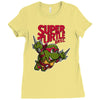 super turtle bros raph Ladies Fitted T-Shirt