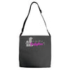 lady firefighter Adjustable Strap Totes