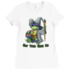 get your geek on! Ladies Fitted T-Shirt