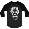 queen bee elizabeth 3d glasses 3/4 Sleeve Shirt