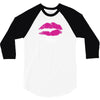 Mrs with heart dot (Mr and Mrs set) 3/4 Sleeve Shirt
