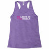 believe in yourself Racerback Tank