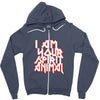 i am your spirit animal girls Zipper Hoodie