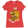 wario Ladies Fitted T-Shirt