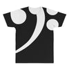 bass cleff funny All Over Men's T-shirt