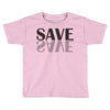 save black Toddler T-shirt