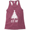 lit af Racerback Tank