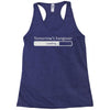 tomorrow's hangover Racerback Tank