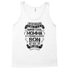 Super Cool Momma Of A Freaking Awesome Son Tank Top