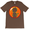 Kid Goku Saiyan With Dragon Ball 4 Star T-Shirt