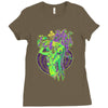 scared straight Ladies Fitted T-Shirt