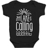 the lake is calling Baby Bodysuit