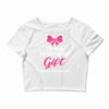 I'm Your Father's Day Gift Mom Says You're Welcome Baby Girl Crop Top